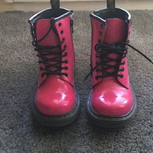 KIDS!!! Hot pink Delaney boots